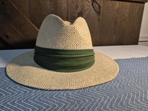 SUMMER CLUB Australia hellbraun Strohhut breite Krempe Einheitsgröße - Bild 1 von 7