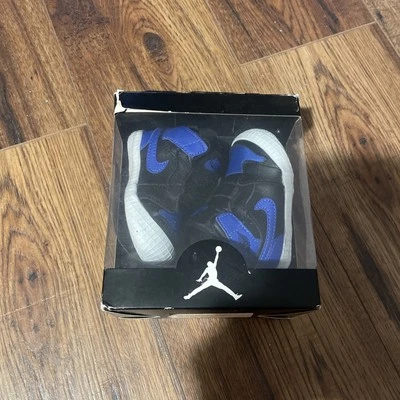 *NUEVO* Botines de cuna Air Jordan 1 “Royal”/fondos suaves - talla 4C AT3745-007 Foto 1 de 4