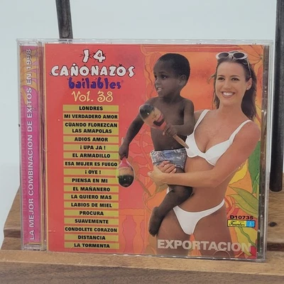 14 Canonazos Bailables Volume 38 by Various Artists Latin Music CD D10735 Rare! Foto 1 de 4