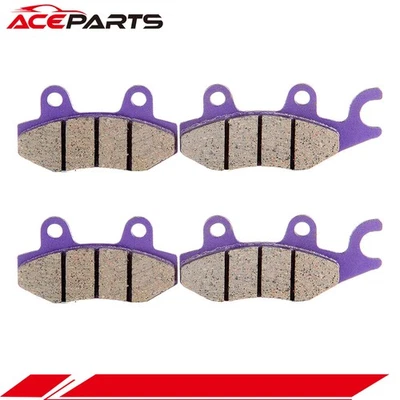 F/R Carbon Fiber Brake Pads For Kawasaki BN125A Eliminator 125 2001-2009 - Изображение 1 из 4