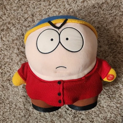 Vintage 1998 Eric Cartman Talking Plush XL 16" South Park Comedy Central Stuffed - Image 1 of 4