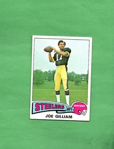 Juego de fútbol americano Topps 1975 Joe Gilliam tarjeta de novato # 182 - Imagen 1 de 1