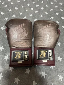 Isami Rebel'S Boxing Gloves, 8 Oz Limited Edition, Rare Value - Picture 1 of 5