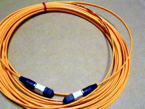 50 m   MTP (MPO) 50/125 Multimode 12 Strand Fiber Optic Cable female to female - Picture 1 of 1