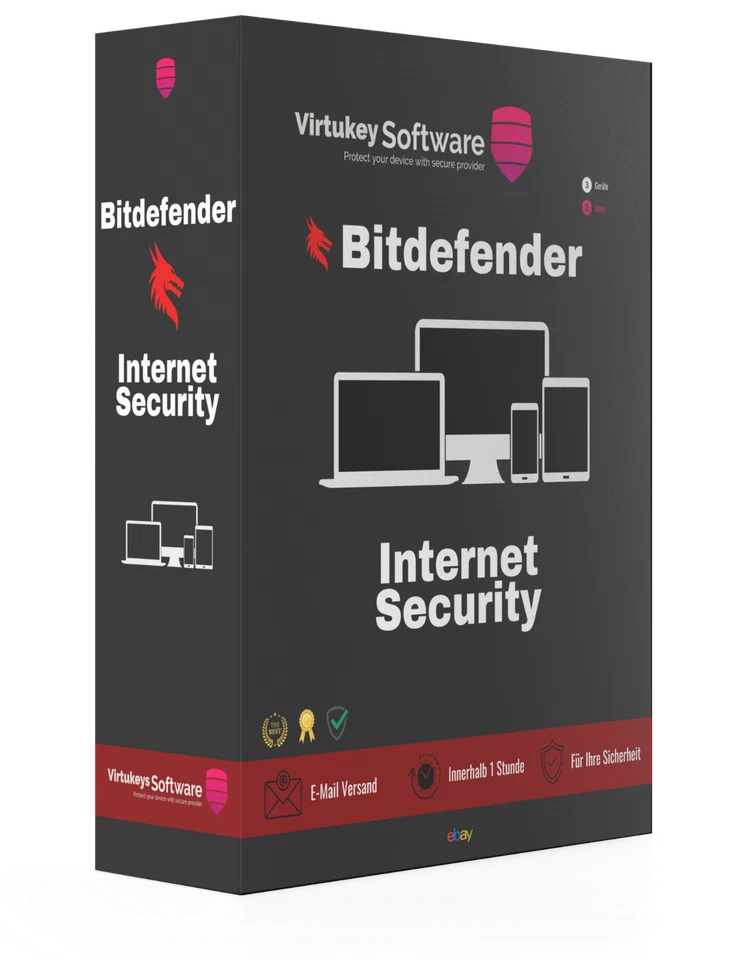 Bitdefender Internet Security 2021 (3 Geräte, 2 Jahre)