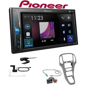 Pioneer Multimedia Autoradio Bluetooth DAB+ für Opel Astra J ab 2009 titan grau - Bild 1 von 6
