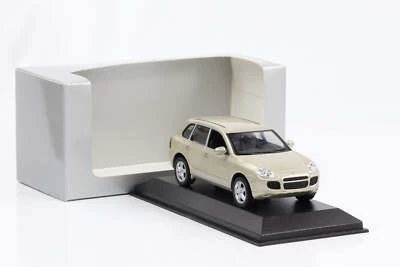 1:43 Porsche Cayenne Turbo 2002 Beige Metallizzato Minichamps Wap Rivenditore - Immagine 1 di 3