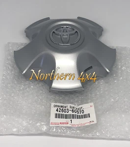 GENUINE TOYOTA LANDCUISER HDJ100 100 Series Alloy Wheel Rim Covers Center Cap - Picture 1 of 1