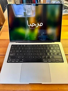 Apple MacBook Pro 14" (512GB SSD, M1 Pro, 16GB) Laptop - Silver -... - Picture 1 of 8