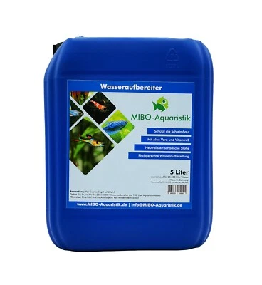 (2,98 €/L) MIBO Wasseraufbereiter 5.000 ml Kanister Aquarium Wasseraufbereitung - Bild 1 von 2