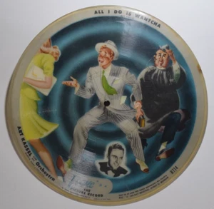 78 RPM VOGUE PICTURE DISC R714 ALL I DO IS WANTCA DOODLE DOO DOO PICNIC RECORD - Picture 1 of 24