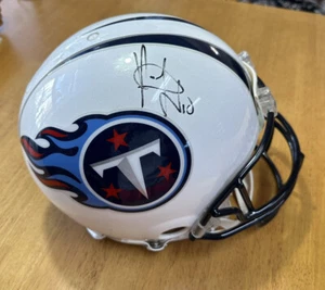 Vince Young signierter authentischer Titanhelm in voller Größe Proline - Bild 1 von 6