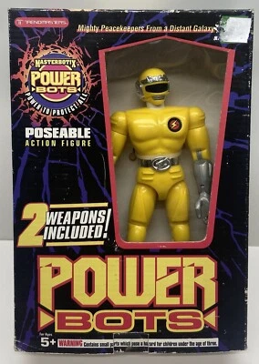 Figura Masterbotix Power Bots (Chick) De Colección 1994- Power Rangers Knock Off Foto 1 de 4