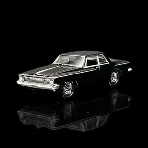 Plymouth Belvedere 1962 **Silhouette Black** 1/64 coche diecast premium - Imagen 1 de 10