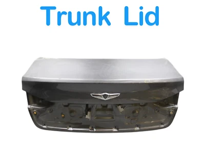 Conjunto de panel de carcasa de tapa de maletero trasero Hyundai Genesis 15-16 negro 69200-B1020 OEM Foto 1 de 4