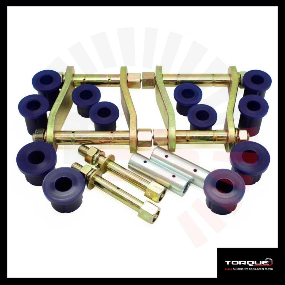 SuperPro Shackle Pin & Bush Kit KIT219SK Suit Toyota Hilux GUN126 GUN125 GGN125 - Image 1 of 1