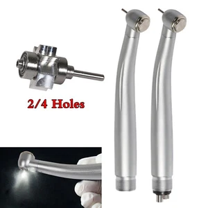 Dental High Speed Handpiece LED Fiber Optic Big Push Button 2/4Hole fit Kavo - Picture 1 of 20