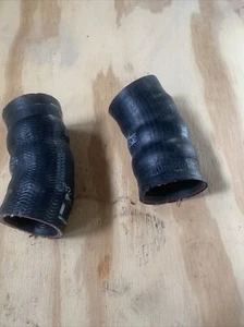 2013 - 2015 Audi S6 S7 RS7 4.0L Throttle Body to Intercooler Inlet Hose Pair Set - Picture 1 of 5