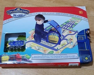 Chuggington Die-Cast Brewster Carry Case Playmat Metal Train Playset New 3+ - Picture 1 of 6