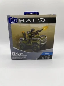 MEGA Halo The Series Fleetcom Mongoose ATV Building Kit & UNSC Marine 79 Pieces - Picture 1 of 11