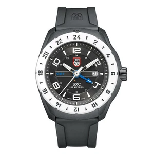 Luminox SXC Space PC GMT Carbon schwarzes Zifferblatt Quarz Herrenuhr XU.5027 - Bild 1 von 4