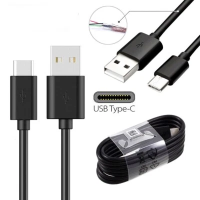 2pcs 3FT USB Type C Data Fast Charging Cable Cord For Samsung Galaxy S9 S8 - Image 1 of 4