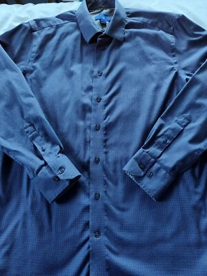 Мужская рубашка EGARA на пуговицах. Размер XLT. Slim Fit.  Длинные рукава.   - Изображение 1 из 4