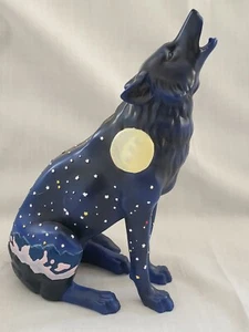 Vintage Call Of The Wolf Figurine ~ Howling Moon Wolf ~ 2004 Westland #14103 - Picture 1 of 7