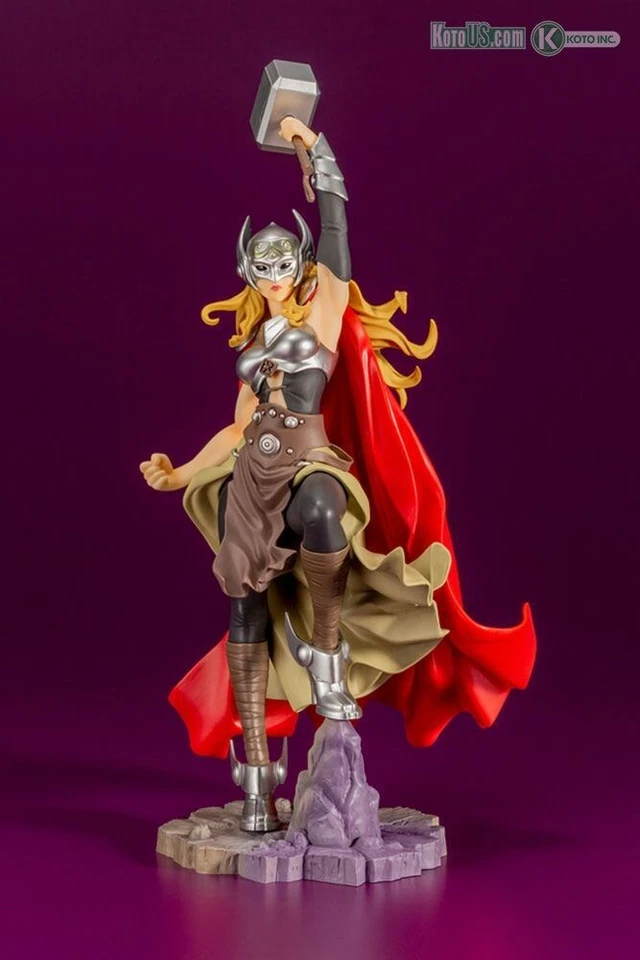 MARVEL: Thor Bishoujo Statue Figure Jane Foster SEALED KOTOBUKIYA Figurine PVC - Image 1 of 4