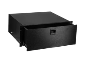 Middle Atlantic TD4 4SP 4-Space Rack Drawer Black Textured - Afbeelding 1 van 1