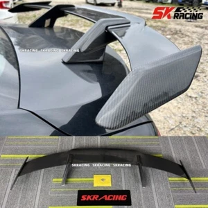 Fits For 18-22 Toyota Camry 4-Door Real Carbon Fiber Rear Trunk Spoiler Lid Wing - Picture 1 of 24