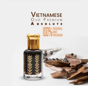 6ml (1/2 Tola) 100% Pure Vietnam Agarwood Oud Oil Grade A+ | FREE DHL EXPRESS!🥇 - Picture 1 of 4