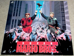 Bob Hoskins SUPER MARIO BROS. Nintendo JAPAN LASERDISC LD NTSC Herald (1993) - Afbeelding 1 van 2
