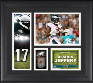 A.Jeffery Eagles Framed 15x17 Collage w/Piece of Game-Used Football - Fanatics - Picture 1 of 1