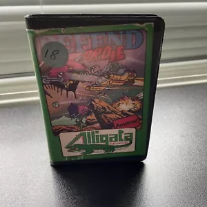 📺 Amstrad CPC --DEFEND OR DIE Game By Alligata *Untested* Clam Box  - Picture 1 of 3
