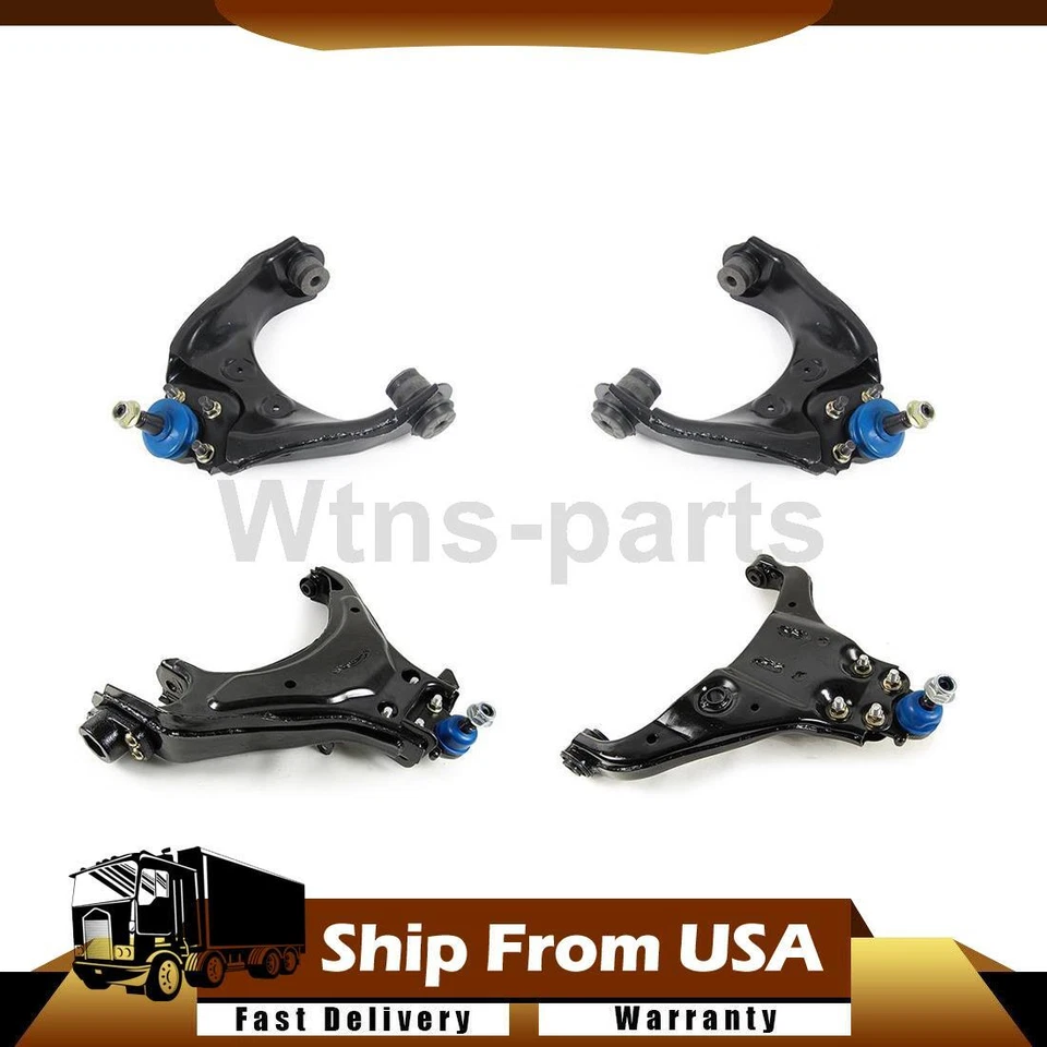 4x Brazos de control inferiores superiores delanteros para GMC Canyon 2012 2011 2010 2009 2008 2007 Foto 1 de 4