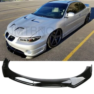 For Pontiac Grand Prix Front Bumper Lip Splitter Spoiler Body Kit Glossy Black - Picture 1 of 11