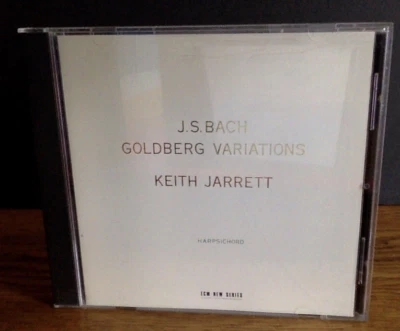 Keith Jarrett ~ J.S. Bach ~ Goldberg Variations ~ 1989 ECM Germany CD  Foto 1 de 4