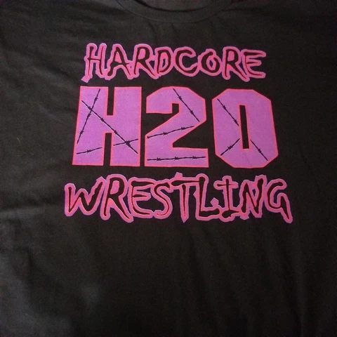 H20 Wrestling Shirt Lot ICWNHB GCW ECW Deathmatch Wrestling Cover