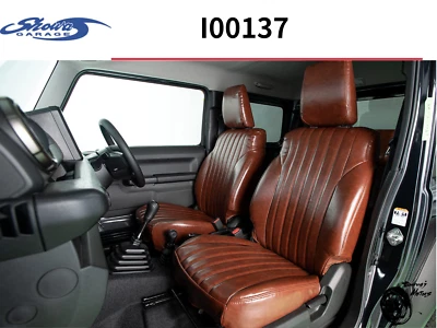 SHOWA GARAGE Premium Leather Seat Covers Full Set SUZUKI Jimny JB64 JB74 2018- - Image 1 of 4