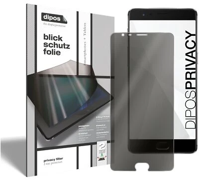 Screen Protector for OnePlus 3 (vertical) 2x Anti-Spy Protection - Image 1 of 4