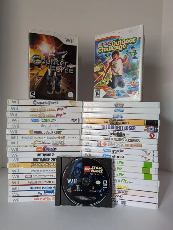 NINTENDO Wii GAME LOT ☆ YOU CHOOSE ☆ BUY 3 GET 1 FREE! - Image 1 of 1