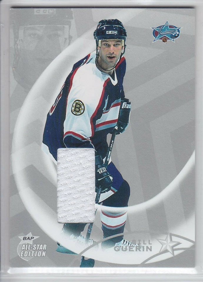 2002-03 ITG BAP ALL STAR SILVER BILL GUERIN GAME USED JERSEY /30 AS-28 Bruins - Image 1 of 1