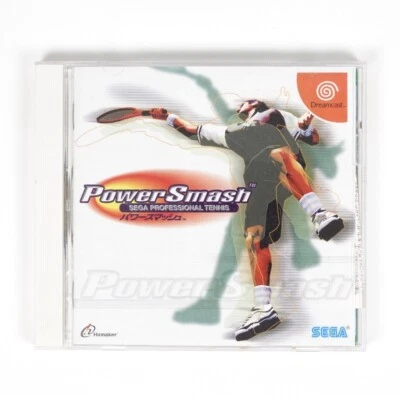 Power Smash: Sega Professional Tennis Sega Dreamcast Japan Import US Seller - Image 1 of 3