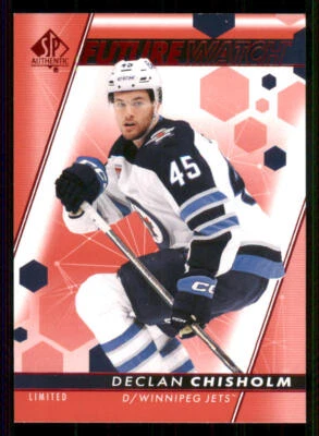 2022-23 SP Authentic Limited Red #181 Declan Chisholm FW - Image 1 of 2