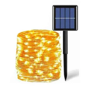 200 LED Solar Fairy Lights String Garden Outdoor Party Decor Christmas Lamp - Picture 1 of 14
