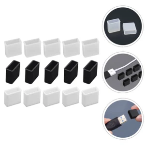 30pcs Professional Universal Portable Usb Cover Caps Data Cable Stopper - Zdjęcie 1 z 12