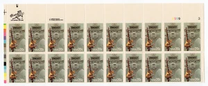 Scott #2096 Smokey Bear Plate Block of 20 Stamps - MNH P#8999-3 UR - Picture 1 of 1