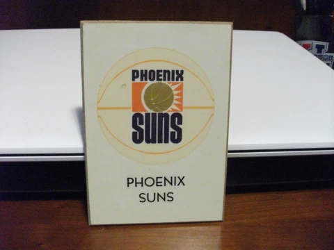 Vintage NBA Basketball Kentucky Art Phoenix Suns Plaque 5 x 3 1/2 Cover