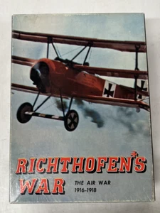 Vintage 1972 Avalon Hill Bookcase Game Richthofen's War The Air War 1916-1918 - Picture 1 of 2